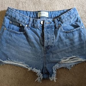 Cut off jean shorts